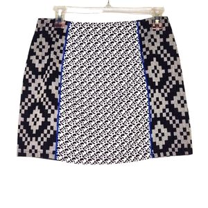 NWT Billy for Flying Tomato Aztec Boho Mini Pencil Skirt Size Large